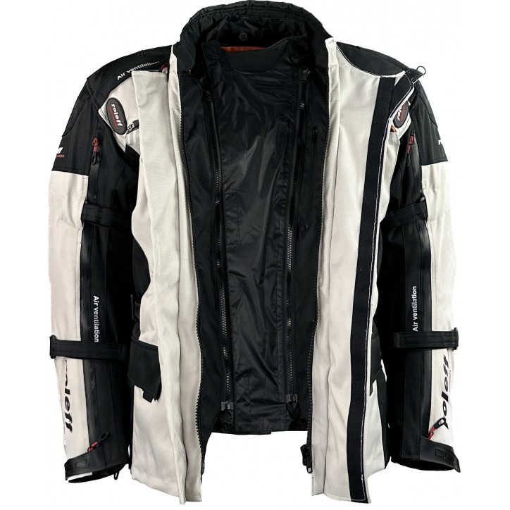 Roleff RO1121 Ultimativer Schutz und Stil: Die Enduro-Motorradjacke, die jedes Abenteuer rockt!" Blitzverkäufe