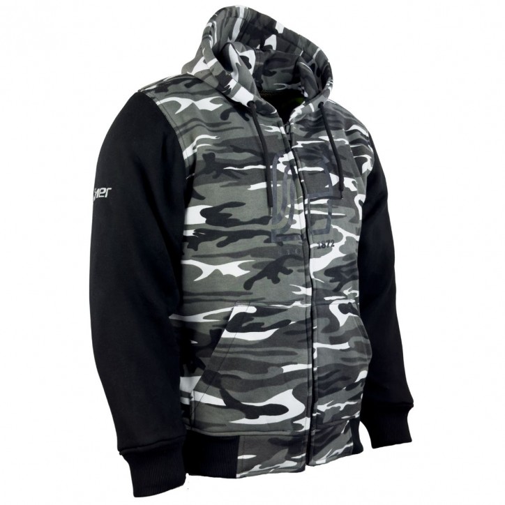 Roleff RO3350 - Hoodie mit Aramid & Protektoren - camouflage/ schwarz/ weiss Outlet