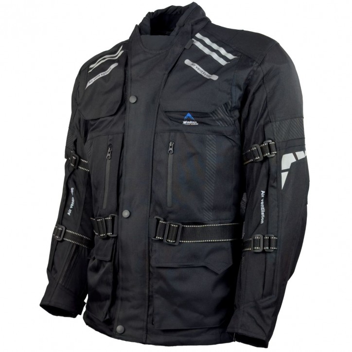 Roleff RO774 - Motorradjacke in Schwarz