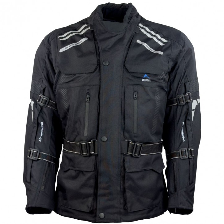 Roleff RO774 - Motorradjacke in Schwarz Limitierter Zeitrabatt