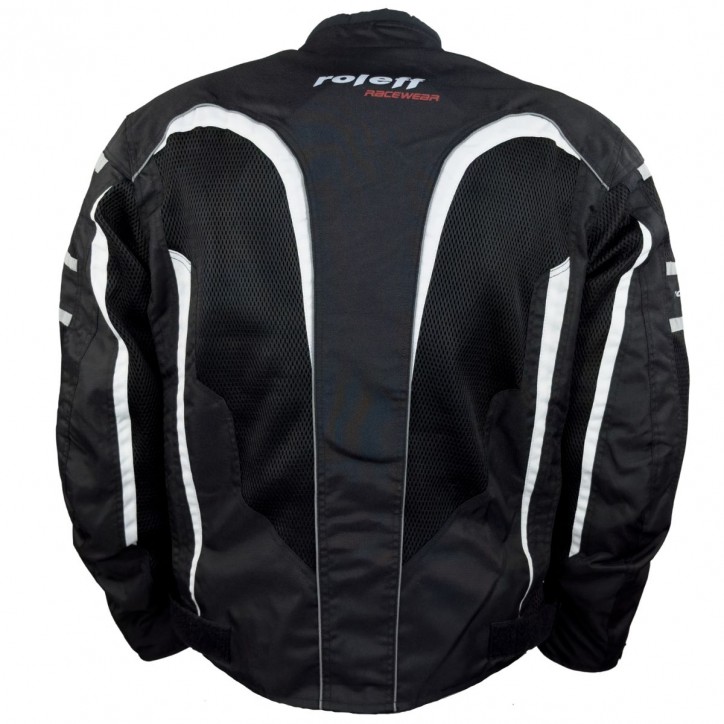 Roleff RO607 - Leichte Motorrad Sommerjacke mit großen Meshgewebeflächen Angebote