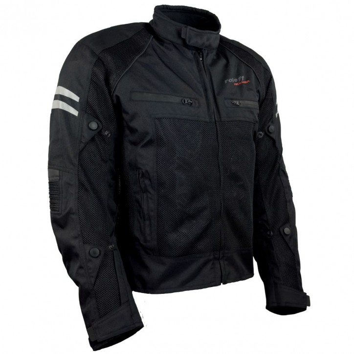 Roleff RO613 - Mesh Motorradjacke mit Klimamembrane: Perfekt für Sommertouren Fabrikverkauf