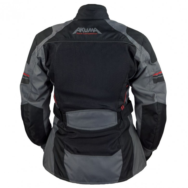Roleff Akuma Sommer Damen Textiljacke 1.0 schwarz/anthrazit/rot Exklusivangebot