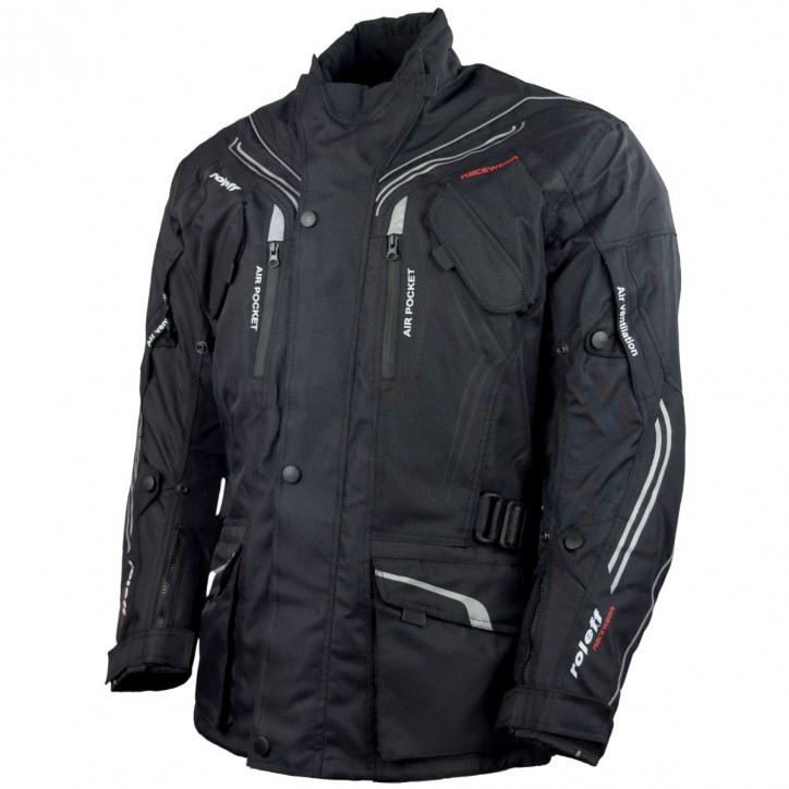 Roleff RO15111 - Motorradjacke in Schwarz