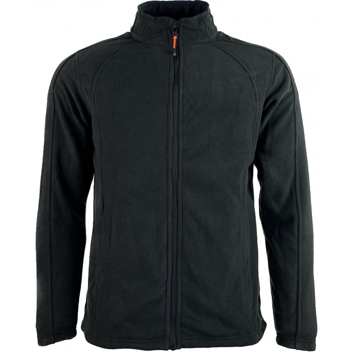 Roleff Römer Fleecejacke für Herren, schwarz - RO3300