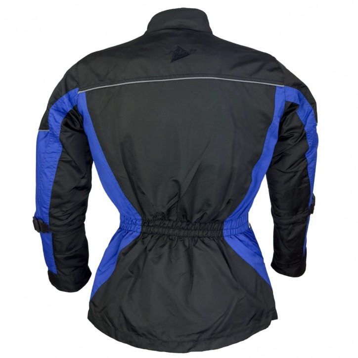 Roleff RO431K Kinder- Motorradjacke, CE-Protektoren, blau Neuheiten
