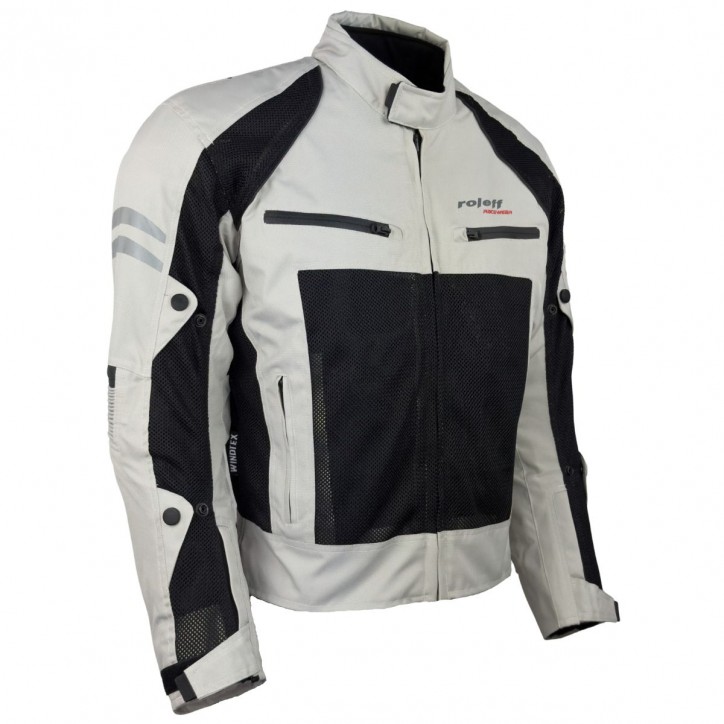 Roleff RO614 - Helle Mesh Motorradjacke mit Klimamembrane: Perfekt für Sommertouren Online