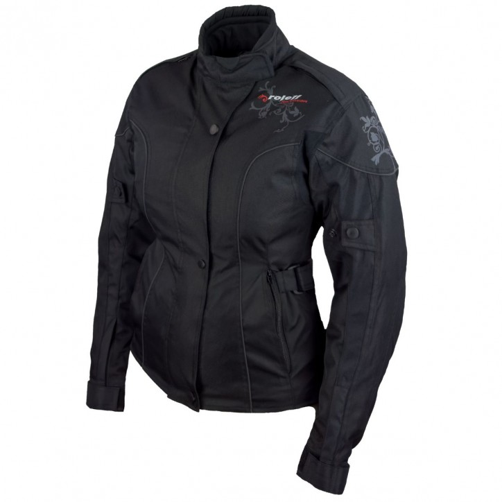 Roleff RO960 - Motorradjacke für Damen in Schwarz