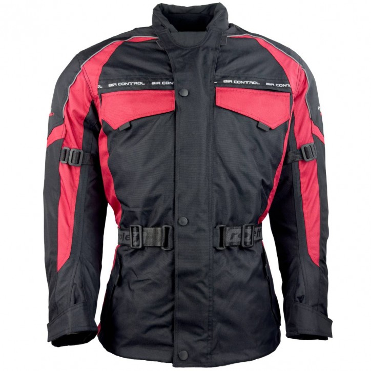 Roleff RO703 - Motorradjacke in Schwarz / Rot Meist gekauft