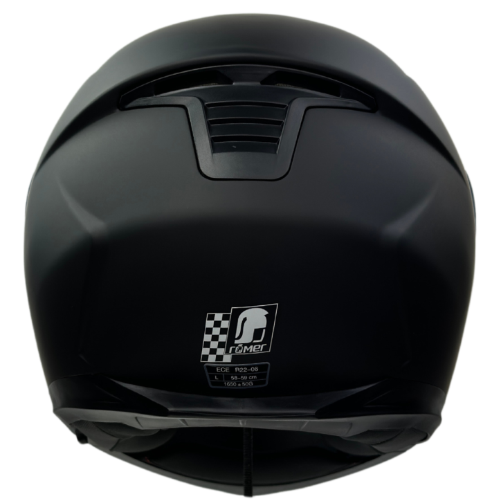 Roleff RR20770 - Römer Klapphelm -Motorradhelm mit Sonnenvisier, matt-schwarz Verkauf