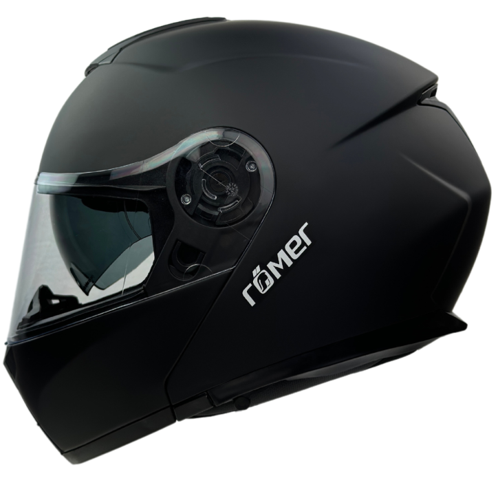 Roleff RR20770 - Römer Klapphelm -Motorradhelm mit Sonnenvisier, matt-schwarz Verkauf