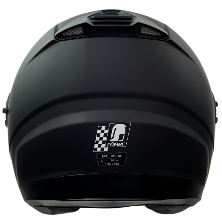 Roleff RR10901 - Römer Jethelm - Motorradhelm mit Sonnenvisier, schwarzmatt Angebote