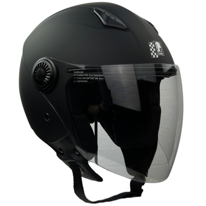 Roleff RR10801 - Römer Jethelm - Motorradhelm, mattschwarz Hotsell
