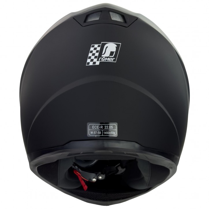 Roleff RO20040 - Motorradhelm mit Belüftung, matt schwarz Meist gekauft