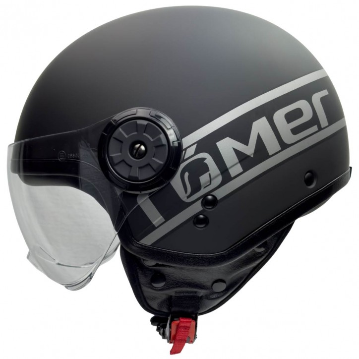 Roleff Motorrad- Jethelm mit Pilotenvisier in edlem Design Blitzverkäufe