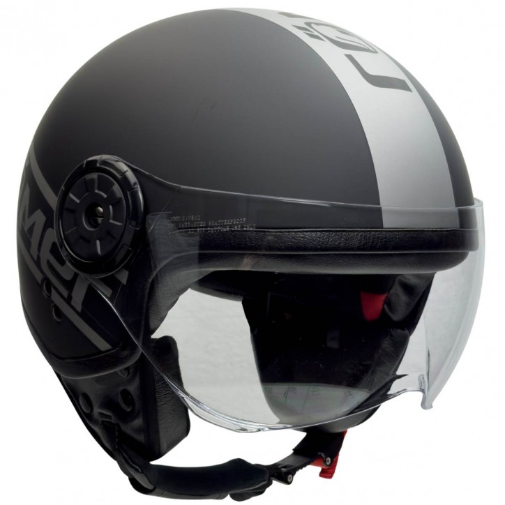 Roleff Motorrad- Jethelm mit Pilotenvisier in edlem Design Blitzverkäufe
