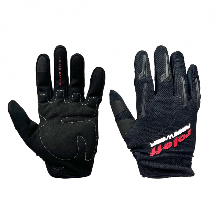 Roleff RO57 - Motocross- Handschuhe in schwarz