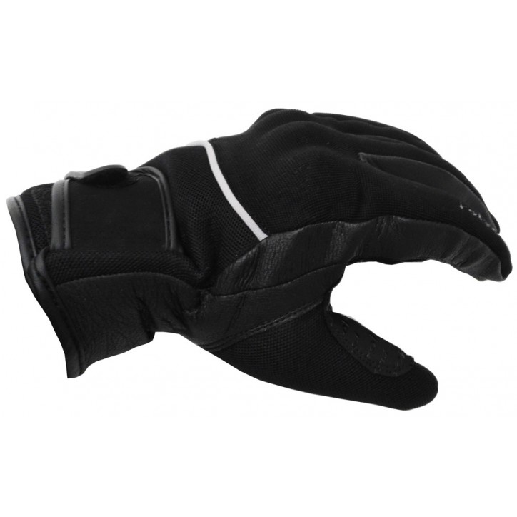 Roleff RO20 - Schwarze Leder/Textil Motorradhandschuhe Angebote