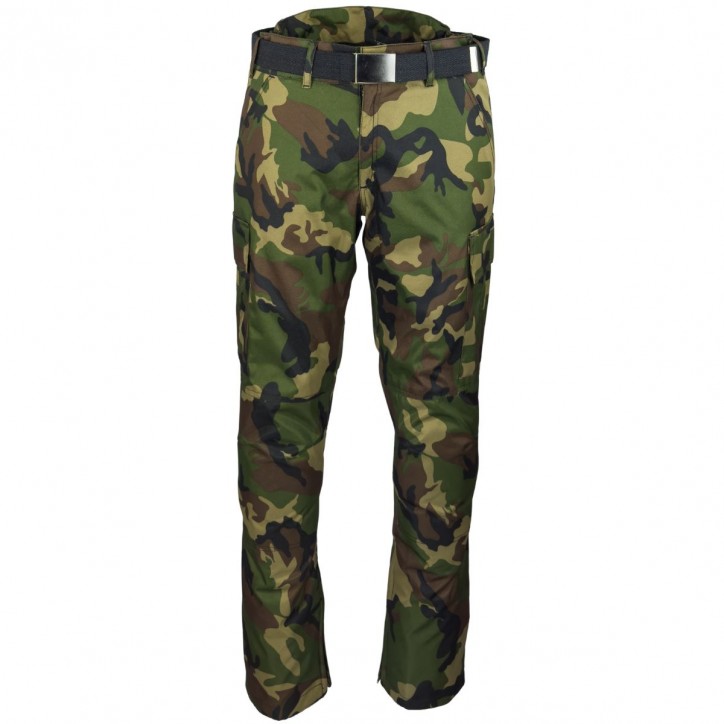 Roleff RO17001 - M89 Textil-Motorradhose, camouflage mit Koppel & Protektoren Schlussverkauf