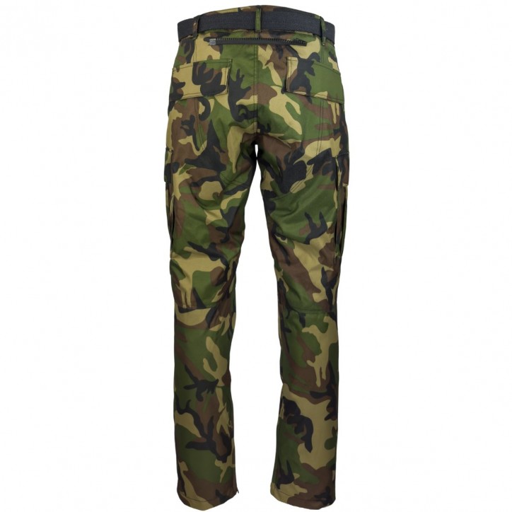 Roleff RO17001 - M89 Textil-Motorradhose, camouflage mit Koppel & Protektoren Schlussverkauf
