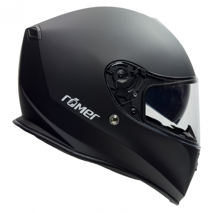Roleff RO813 - Schwarzer Integralhelm mit Sonnenvisier Meist gekauft