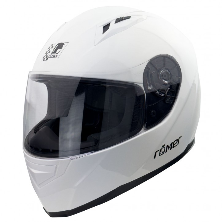 Roleff RO20042 - Weißer Integralhelm