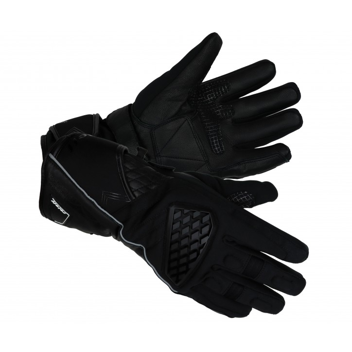 Roleff RO201 - Schwarze Motorradhandschuhe