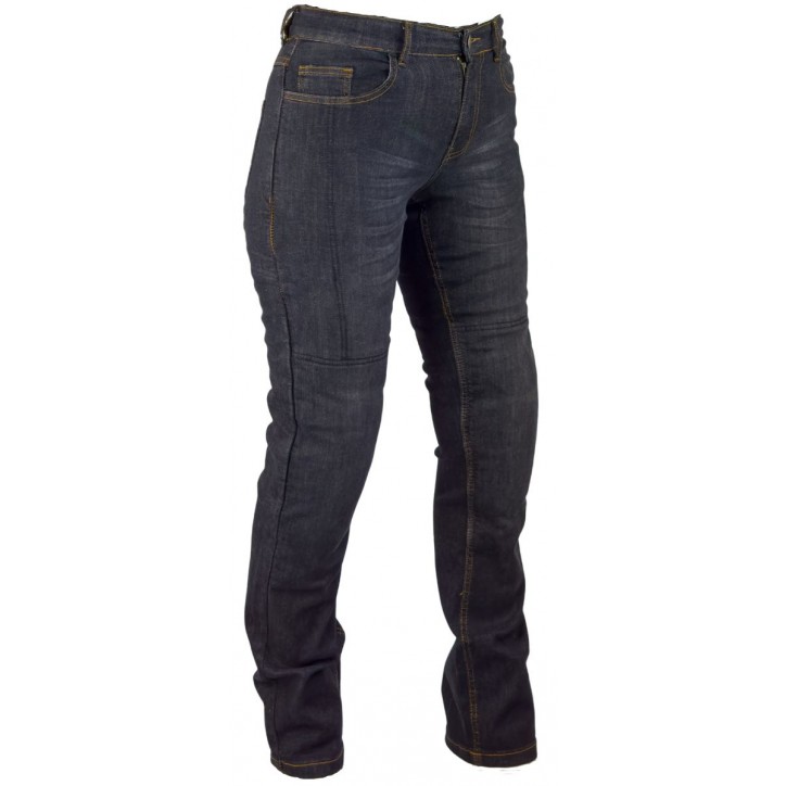 Roleff RO180 - schwarze Damen Motorradjeans mit Protektoren & extrem abriebfesten Aramid Outlet