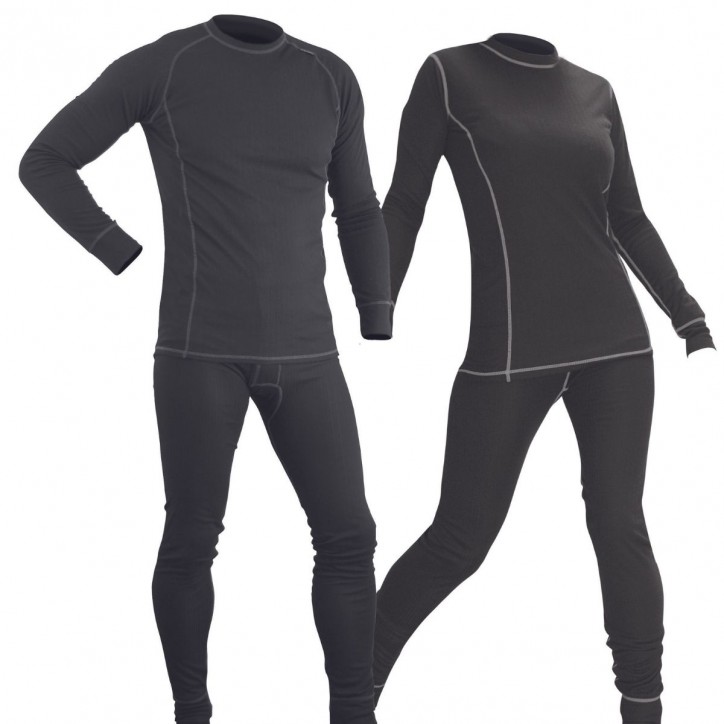Roleff SET Funktionsunterwäsche für Damen und Herren |Funktions-Unterhemd und Unterhose