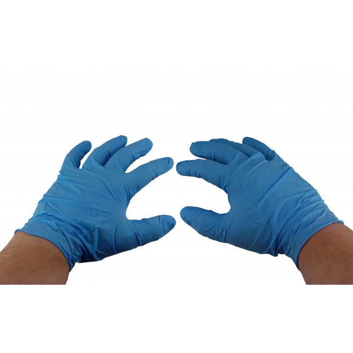 Roleff Safetec Schutzhandschuhe aus Nitril - 100er Pack