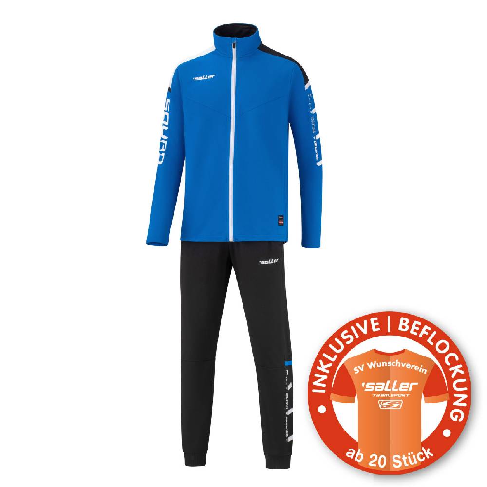 Saller Glanz-Trainingsanzug »sallerSquad50« Sponsorangebot Fabrikverkauf