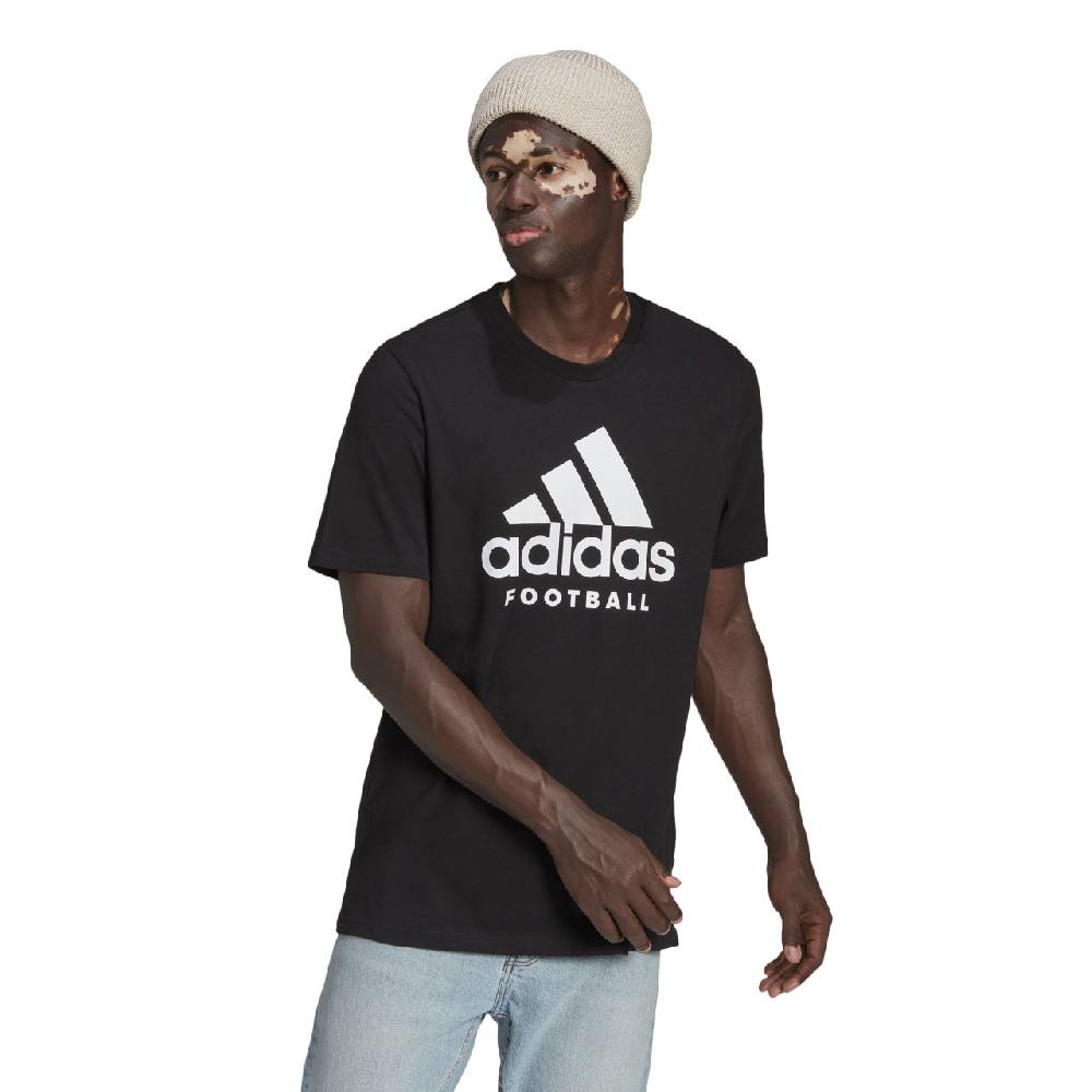 Saller adidas Football Logo T-Shirt Letzter Tag