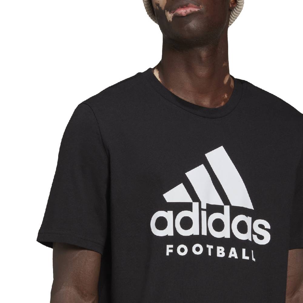 Saller adidas Football Logo T-Shirt Letzter Tag
