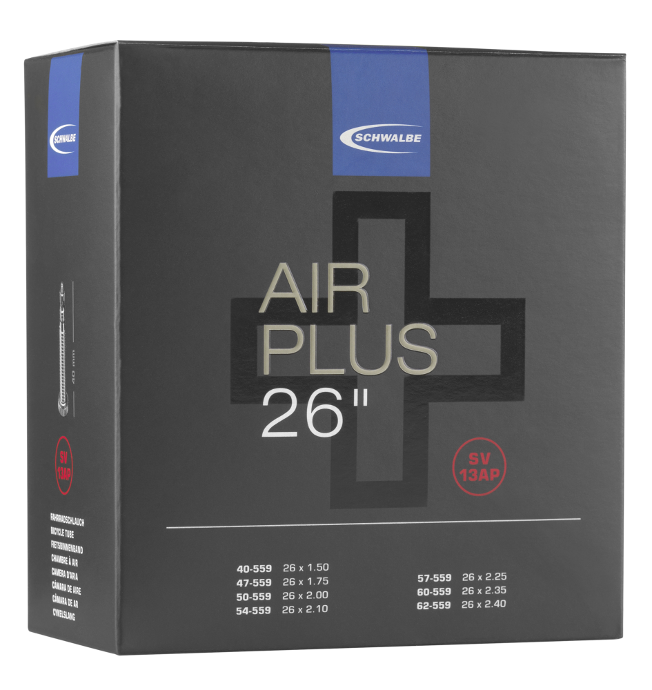 Schwalbe SCHWALBE AIR PLUS SCHLAUCH NR. 13AP (26")