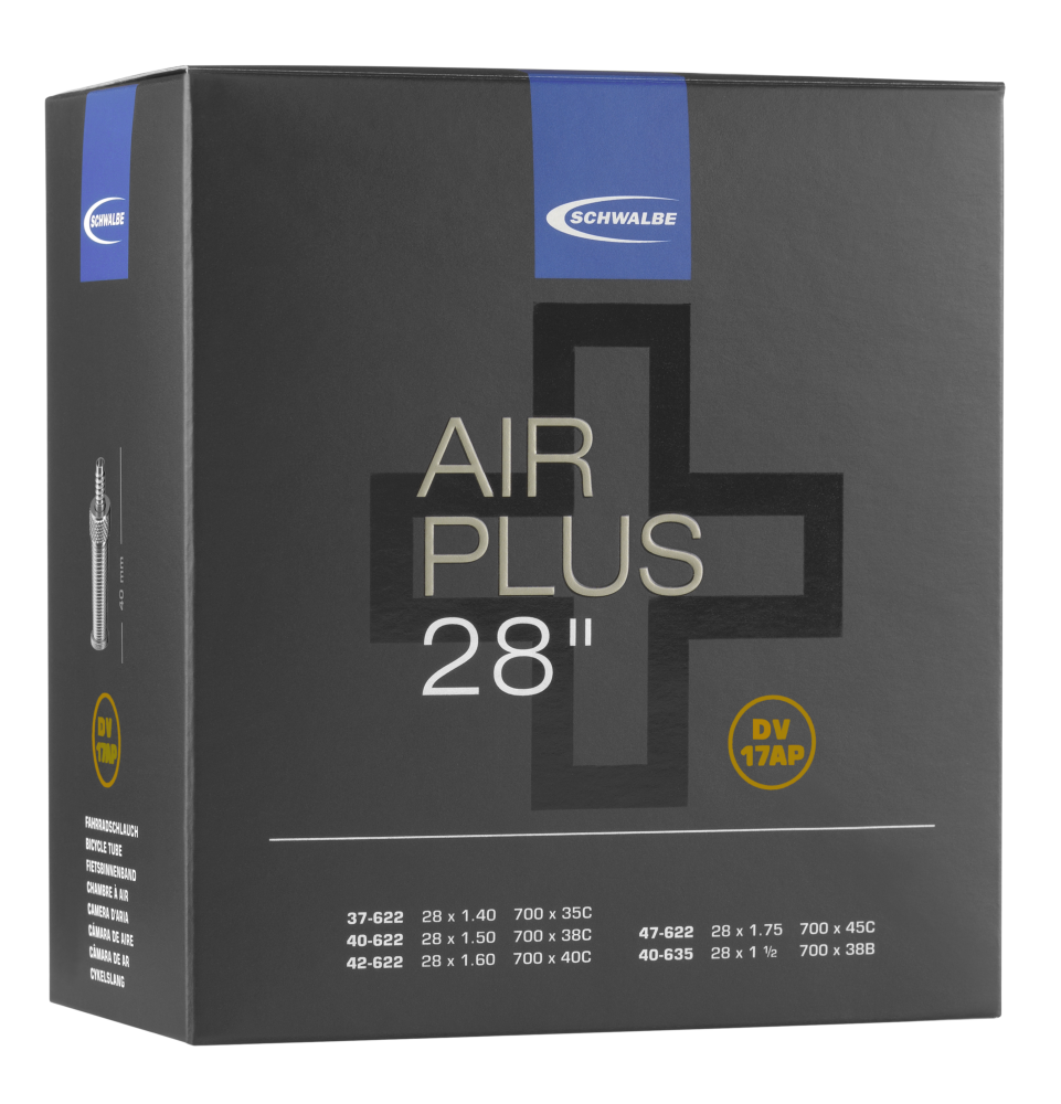 Schwalbe SCHWALBE AIR PLUS SCHLAUCH NR. 17AP (28")