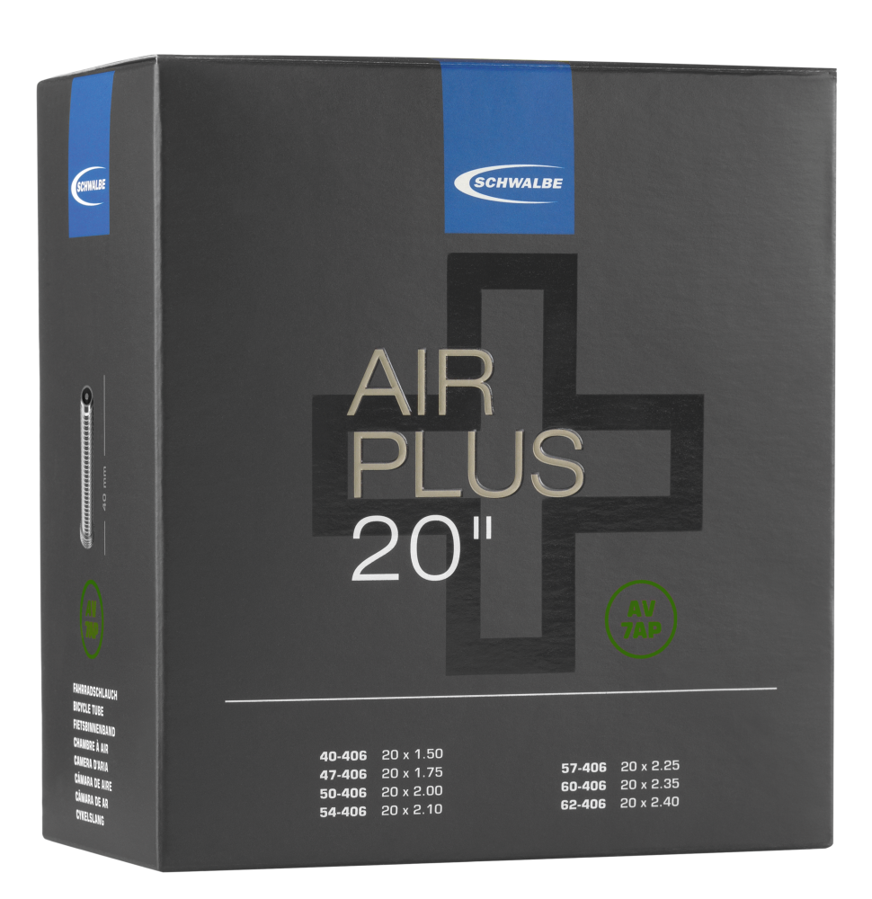 Schwalbe SCHWALBE AIR PLUS SCHLAUCH NR. 7AP (20")