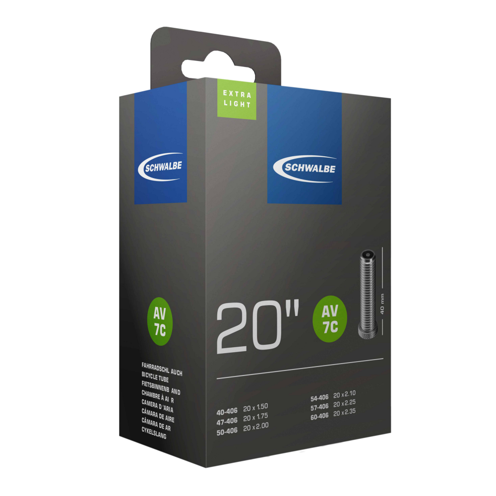 Schwalbe SCHWALBE SCHLAUCH NR. 7C EXTRA LIGHT (20")