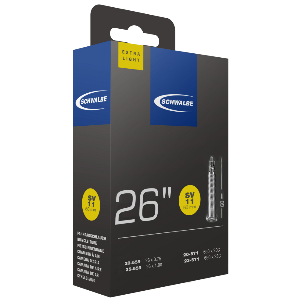 Schwalbe SCHWALBE SCHLAUCH NR. 11 EXTRA LIGHT (26")