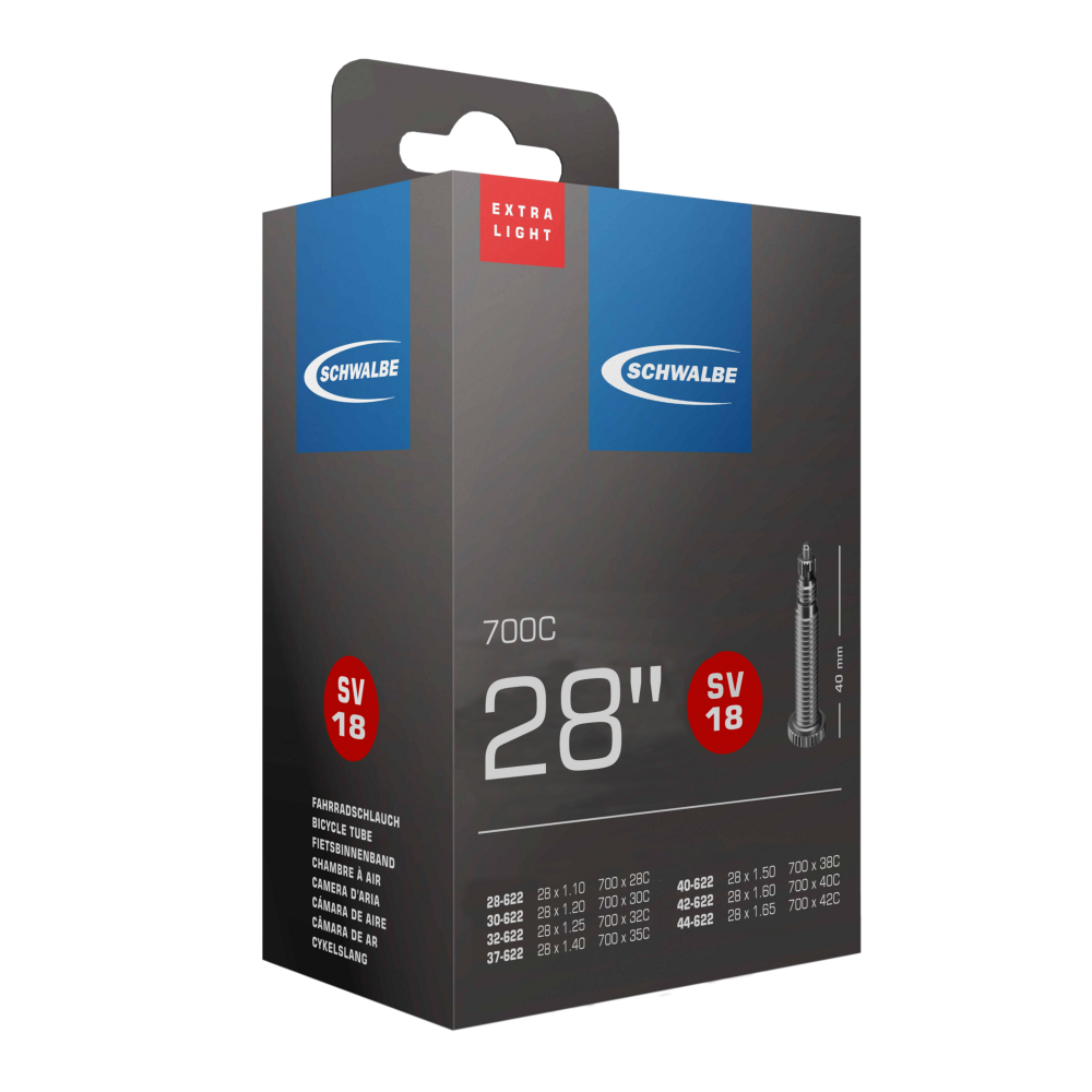 Schwalbe SCHWALBE SCHLAUCH NR. 18 EXTRA LIGHT (28"/700C)