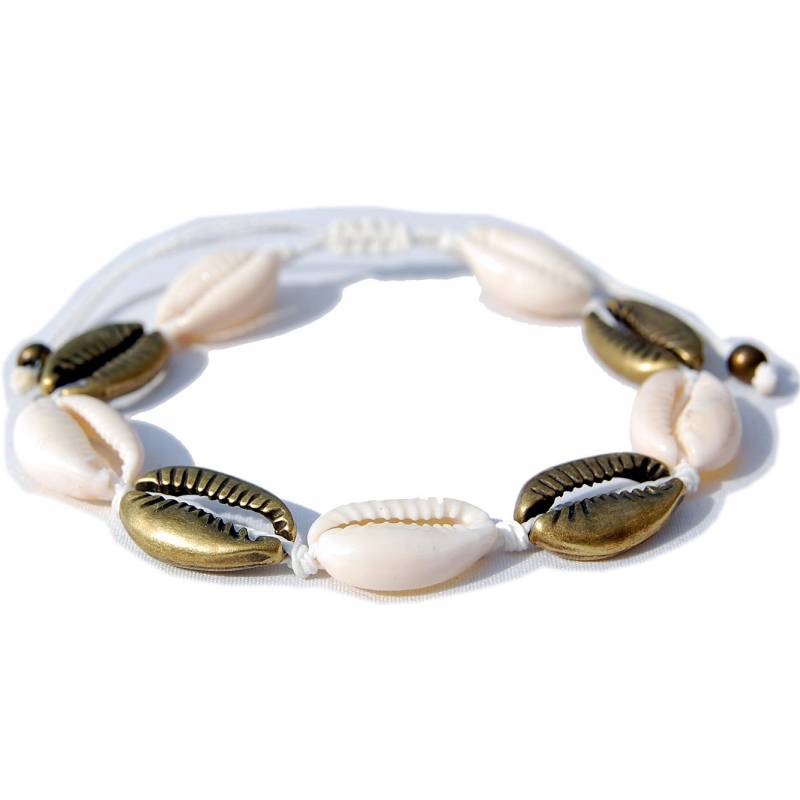Seestern Sportswear Seestern Fußkette Modeschmuck aus Kauri Muscheln Surfer Shell Anklet /2008.br Meist gekauft