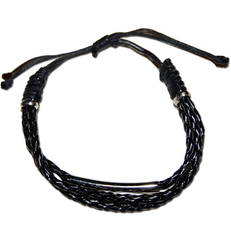 Seestern Sportswear Seestern Armband / Armbänder Echtleder Band mit Metal Öse Leder Modeschmuck /1006