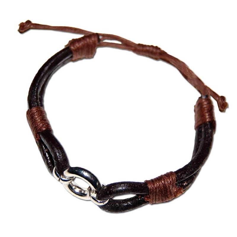 Seestern Sportswear Seestern Armband / Armbänder Echtleder Band mit metallischem Ring Leder Modeschmuck /1005 Günstiger Verkauf