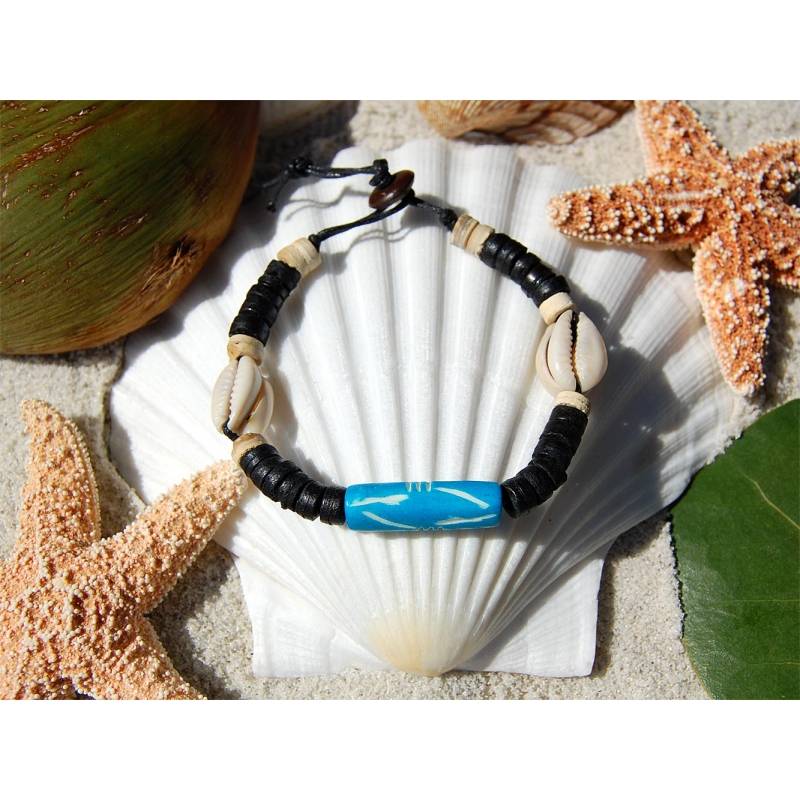 Seestern Sportswear SEESTERN Armband / Armbänder mit Kauri Muschel Design, Muschel Modeschmuck/005.tq Outlet