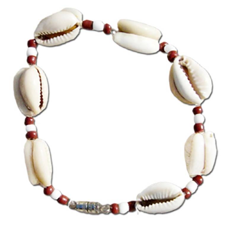 Seestern Sportswear SEESTERN Armband / Armbänder mit Kauri Muschel Design, Muschel Modeschmuck/008 Saisonschlussverkauf