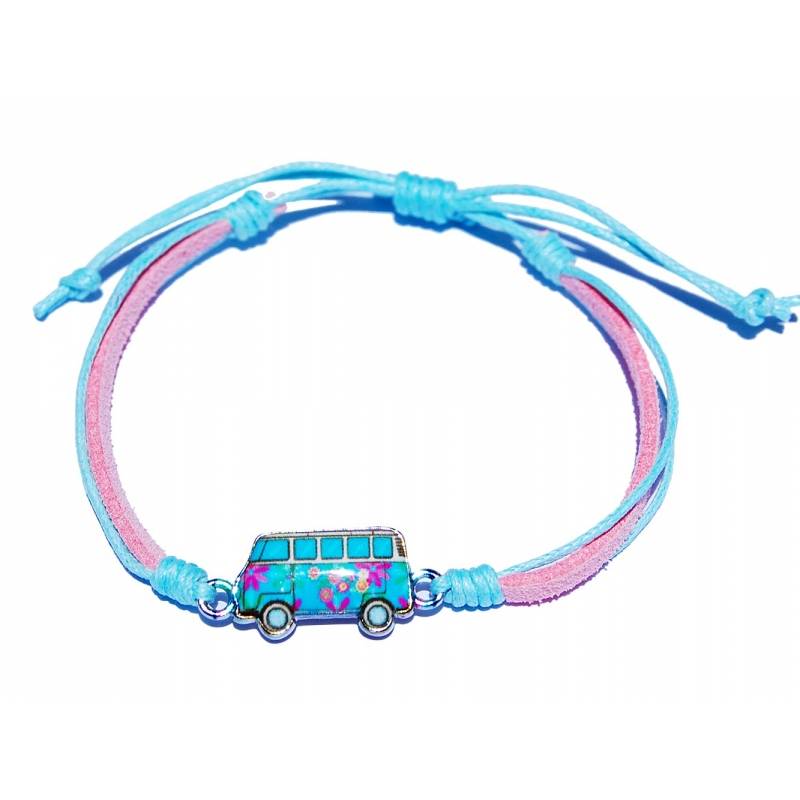 Seestern Sportswear SEESTERN Armband / Armbänder mit Metal Surf Bus / Bully Design Modeschmuck/1801 Günstiger Verkauf
