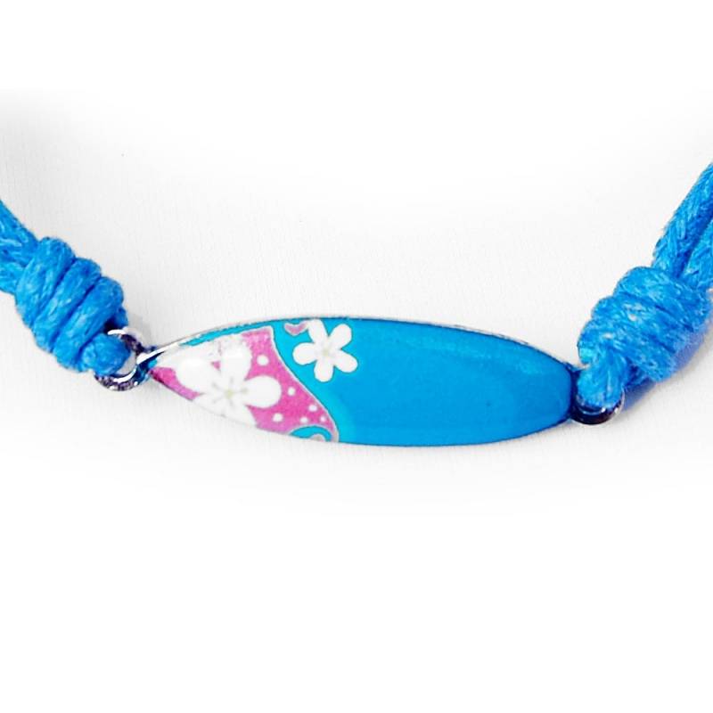 Seestern Sportswear SEESTERN Armband / Armbänder mit Metal Surfboard Design Modeschmuck/1802 Fabrikverkauf
