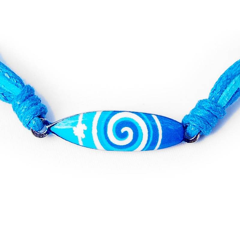 Seestern Sportswear SEESTERN Armband / Armbänder mit Metal Surfboard Design Modeschmuck/1803 Blitzverkäufe