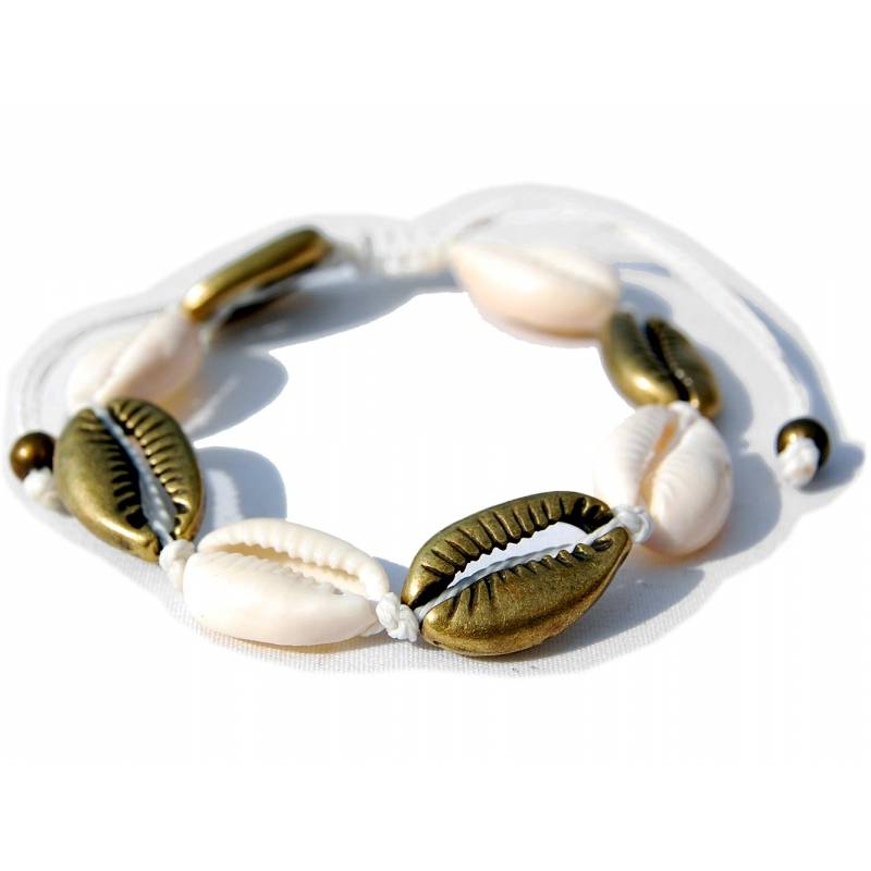 Seestern Sportswear SEESTERN Kauri Muschel Armband / Armbänder Surfer Shell Bracelet /2008 Schlussverkauf