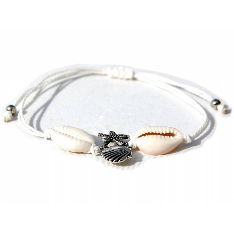 Seestern Sportswear SEESTERN Kauri Muschel Armband / Armbänder Surfer Shell Bracelet /2011 Meist gekauft