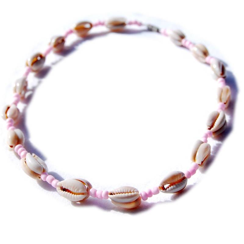 Seestern Sportswear Seestern Halskette Modeschmuck aus Kauri Muscheln & Nylonperlen/111